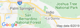 Rancho Mirage map